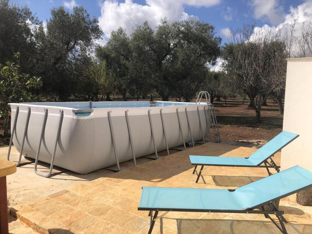 סן מיקלה סלנטינו Chateaux Des Trulli מראה חיצוני תמונה